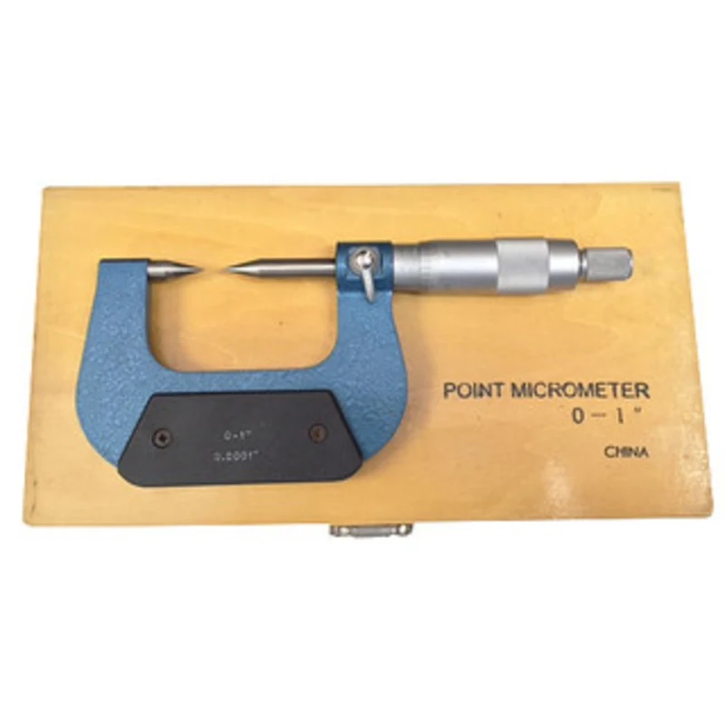 Precise Point-Micrometer 30 Degree, 0-1 Range, Graduation .001 - PTM-001
